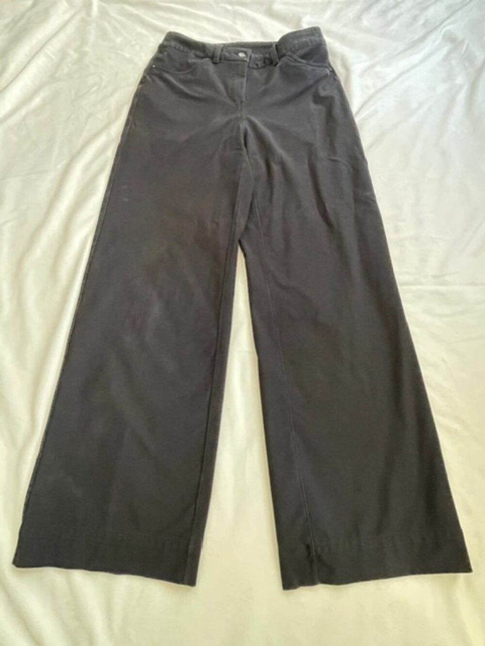 Lululemon Women's City Sleek 5 Pocket Wide-Leg Pants, Black, Size 27